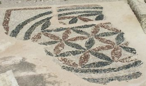 Floor mosaic in Cyprus © Andrew Sweeney
