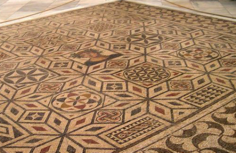 Mosaic floor in Seville © Rafael del Pino